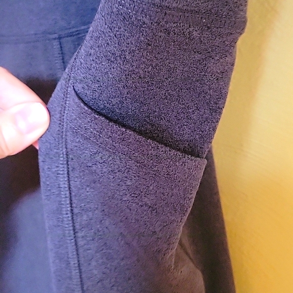 MTA sport legging with side pockets and waistline pocket large dark gray - Picture 2 of 4